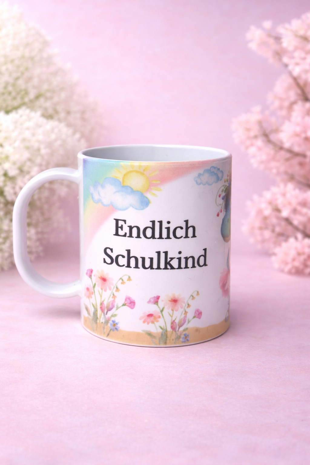 Tasse Dino Mädchen (Kunststoff)