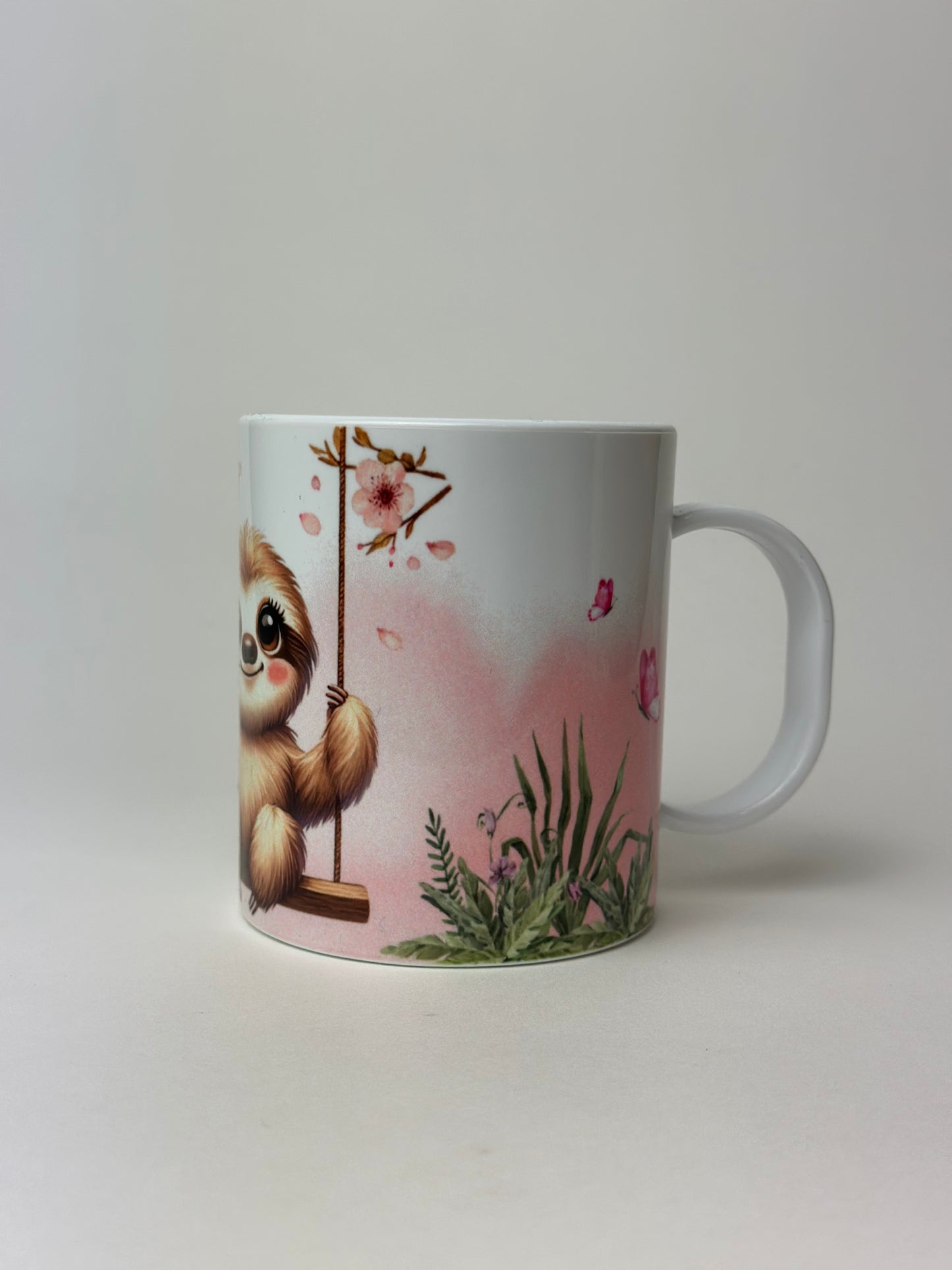 Faultier Kunstofftasse klein (180ML)