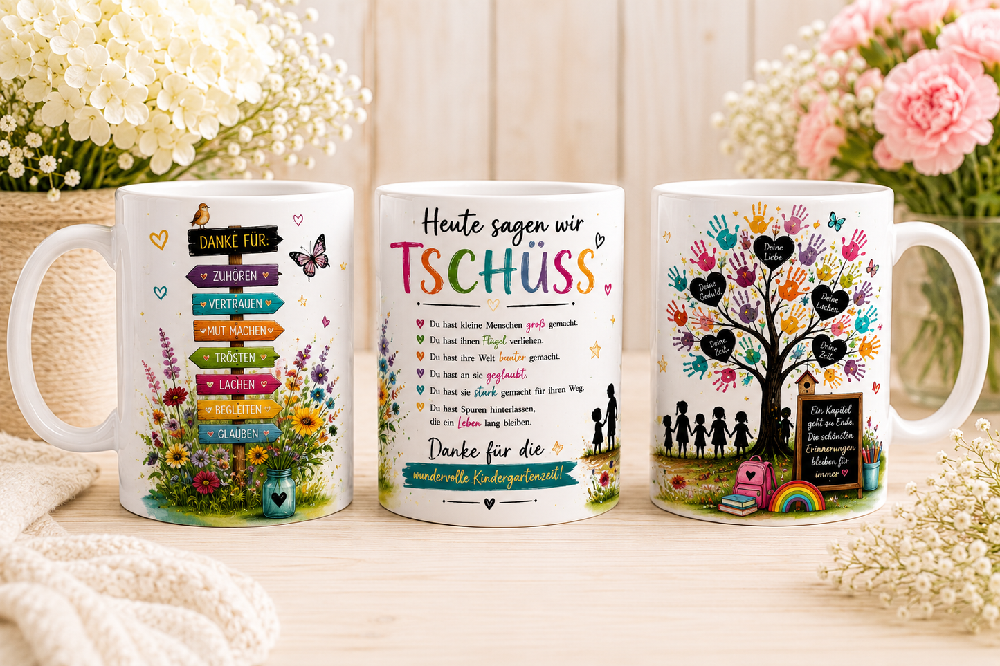 Tasse Kita Abschied Baum