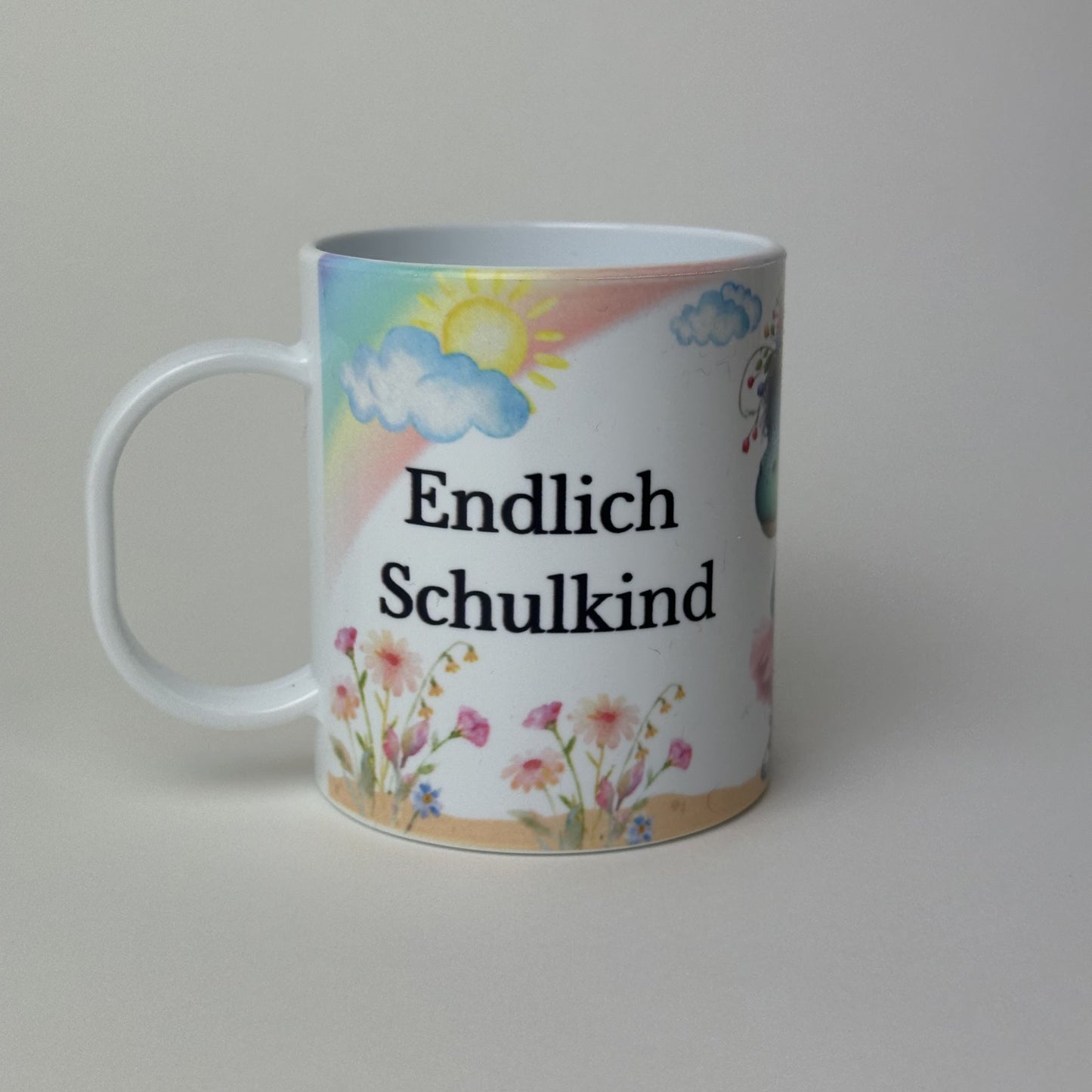 Tasse Dino Mädchen (Kunststoff)