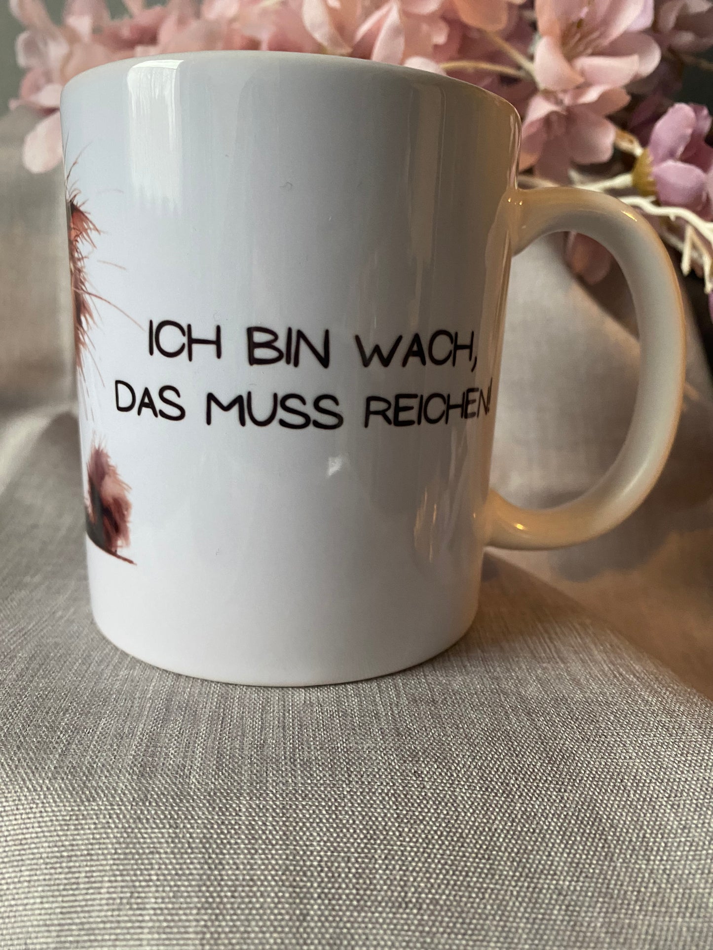 Tasse Ich bin wach