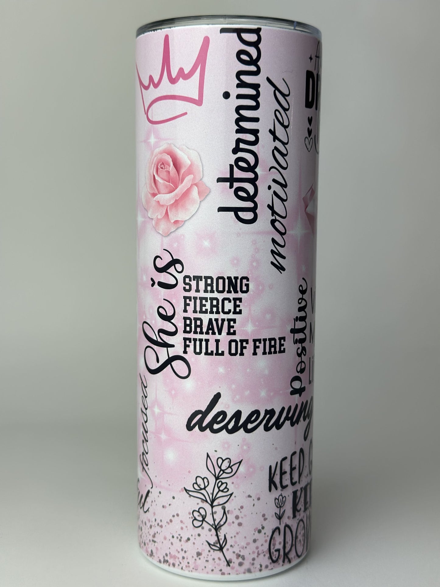 Edelstahl Tumbler She is...