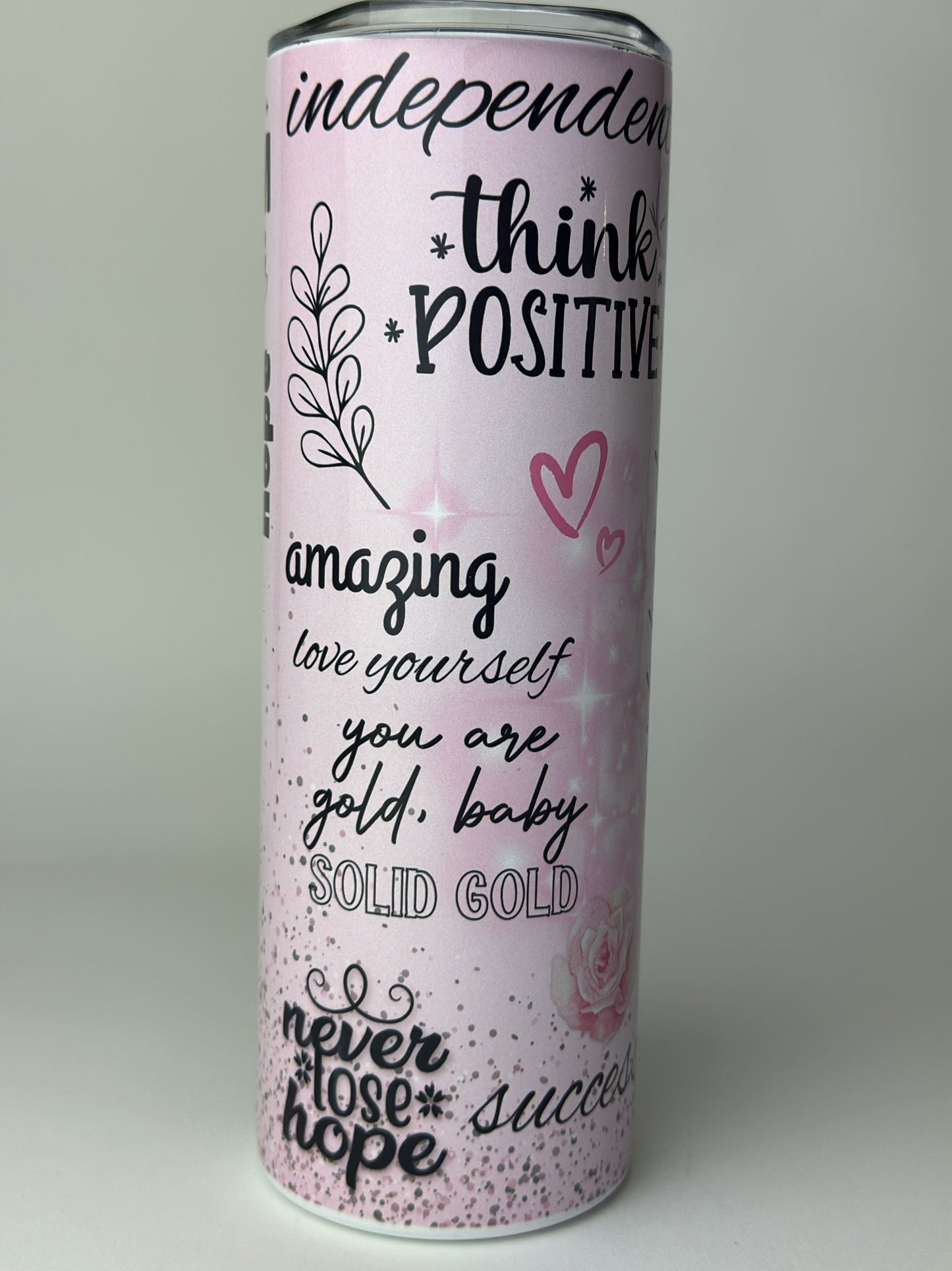 Edelstahl Tumbler She is...