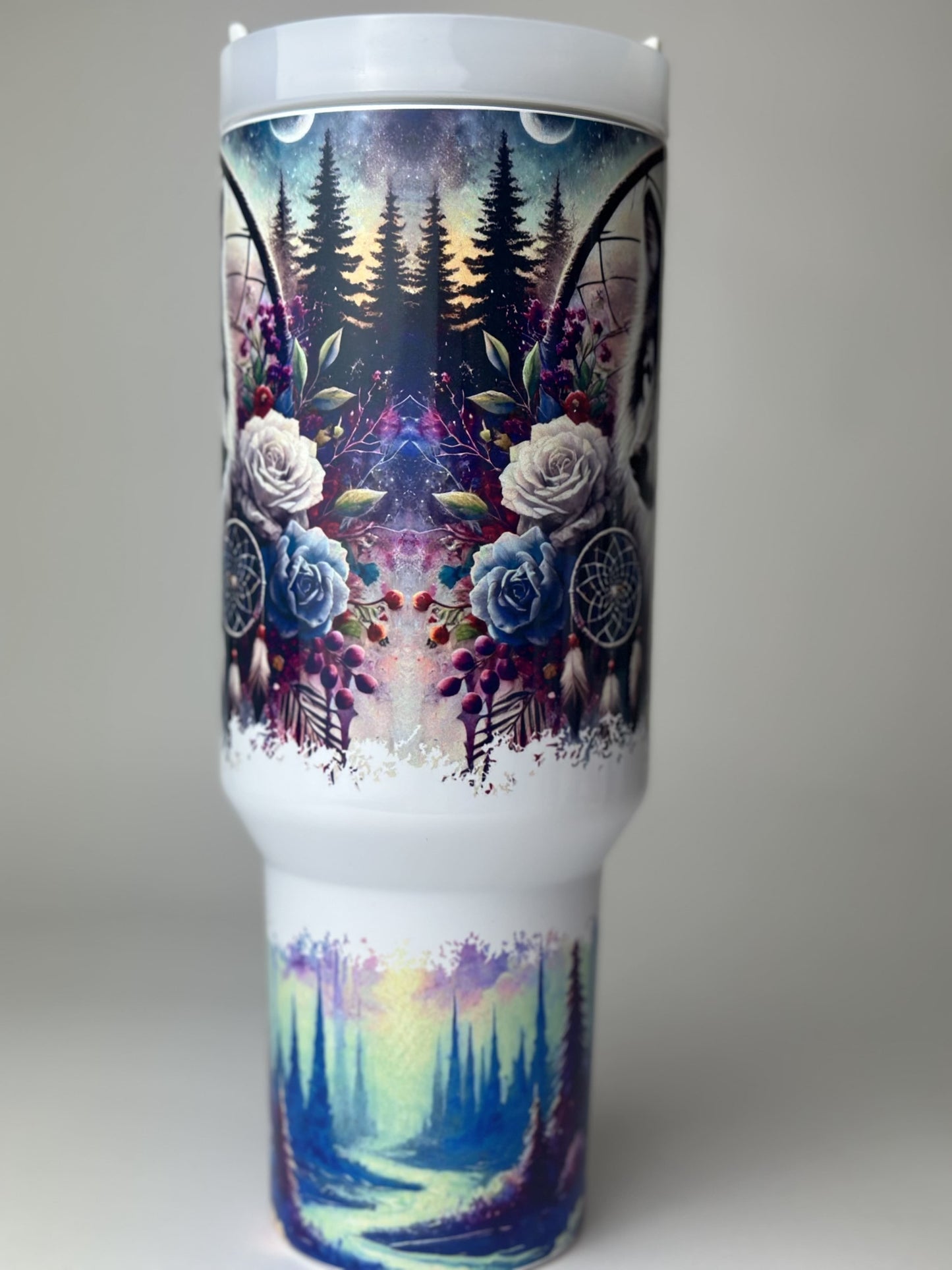 Edelstahl Trinkbecher Wolf