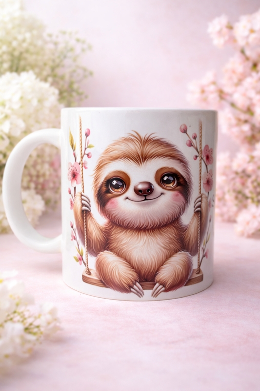 Faultier Schaukel Tasse