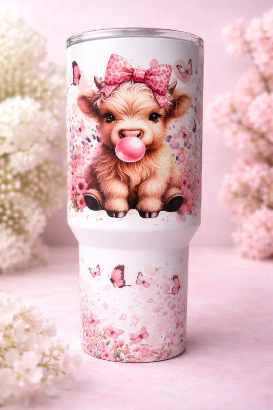 Edelstahl Trinkbecher Kuh