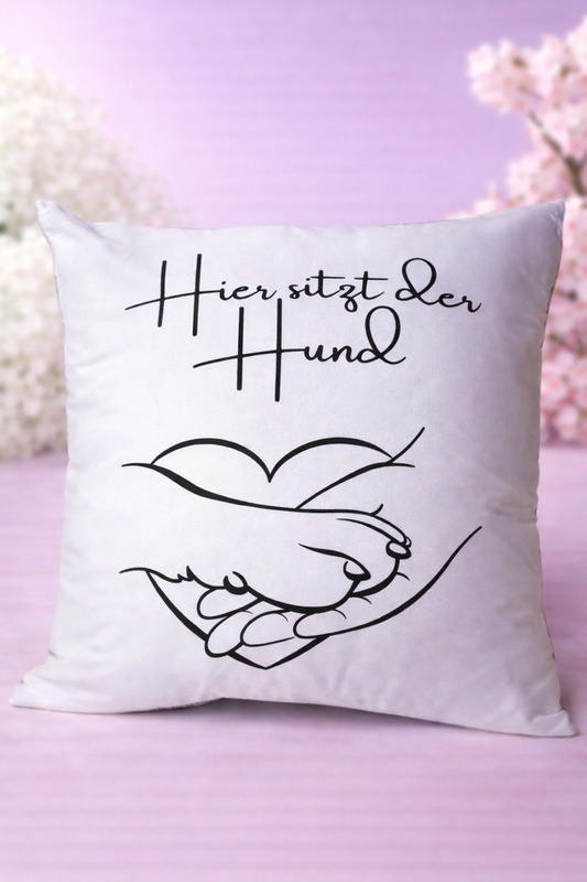 Kissen Hund mit Füllung
