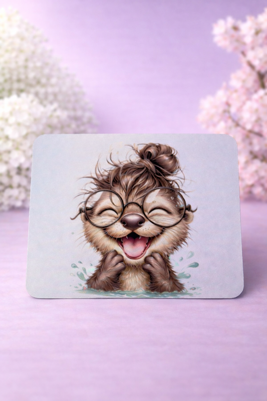 Mousepad Ottermädchen
