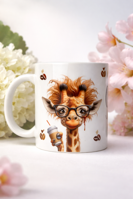 Giraffe-Coffee-Lover