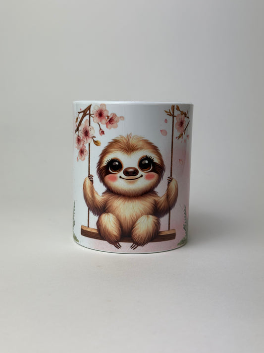 Faultier Kunstofftasse  klein (180ML)
