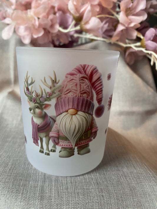 Teelicht Wichtel-Rentier