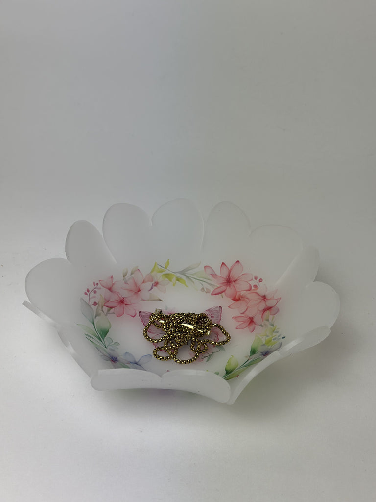 Blumen Schale Acryl