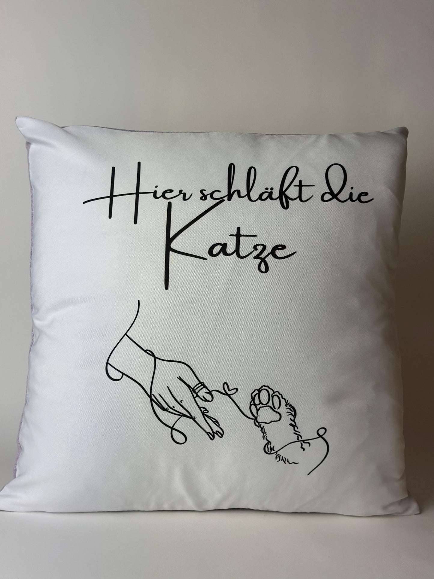 Kissen Katze mit Füllung