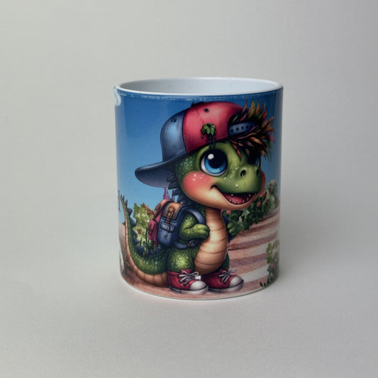 Tasse Endlich Schulkind Junge (Kunststoff)
