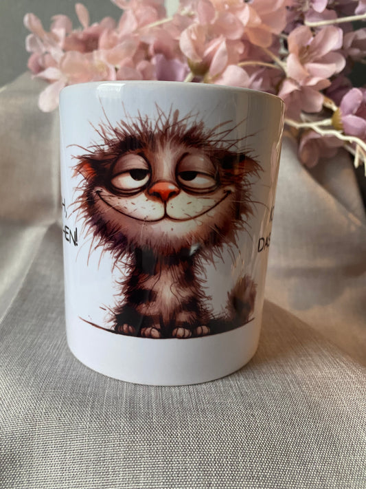 Tasse Ich bin wach